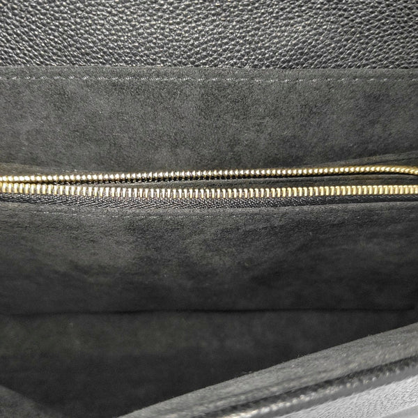 MADELEIN Monogram Calfskin Black