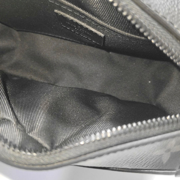 SOFT TRUNK Mini Monogram Coated Canvas Black