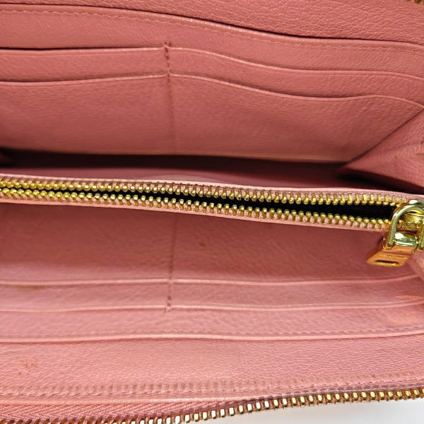 Calfskin Wallet Pink