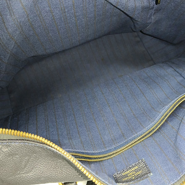 LUMINEUSE Monogram Calfskin Black