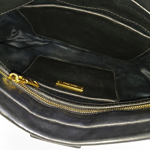Quilted Lambskin Black