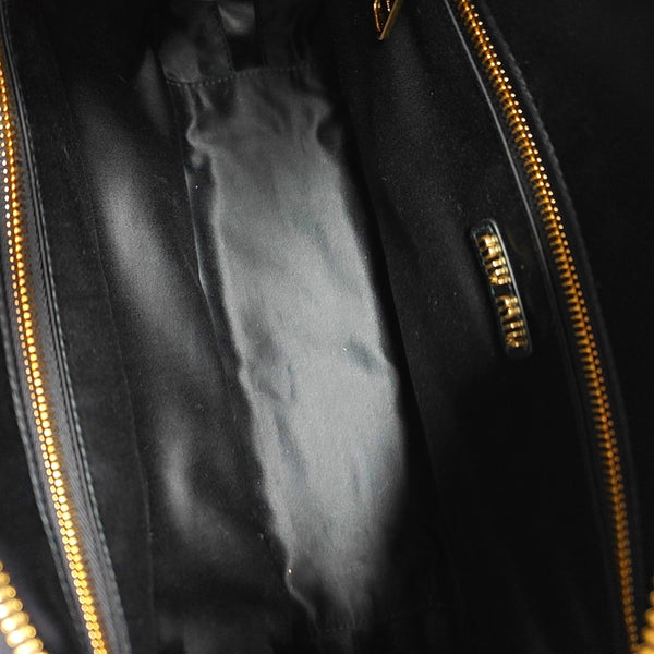 Beau Large Calfskin Black