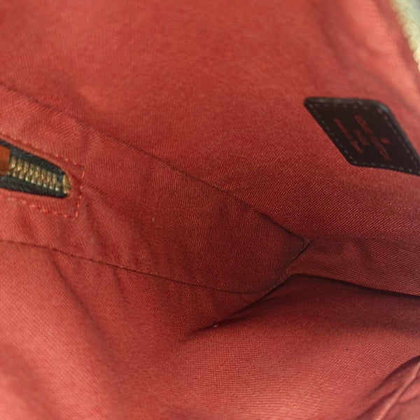 GÉRONIMOS Damier Ebene Coated Canvas Brown