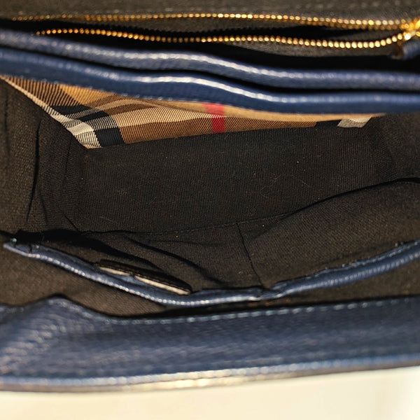 Calfskin Tote Bag Blue