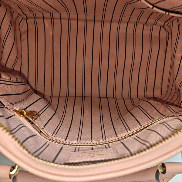 SPEEDY 25 Monogram Calfskin Pink