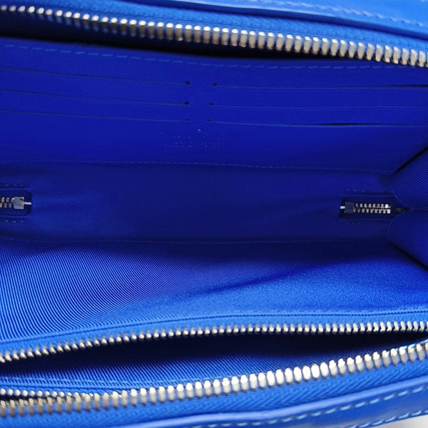 WALLET TRUNK Monogram Coated Canvas Blue