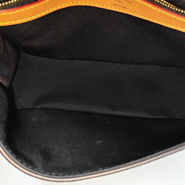 DIANE Monogram Coated Canvas Brown