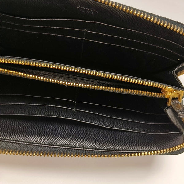 Saffiano Calfskin Wallet Black