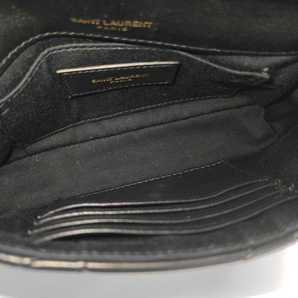 Quilted Lambskin Belt Bag Black