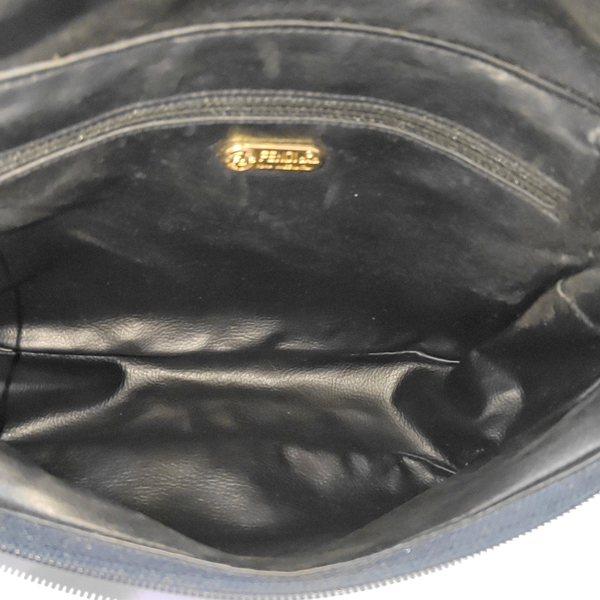 Nylon Crossbody Bag Blue