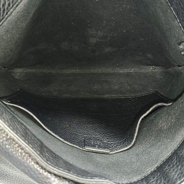 Calfskin Shoulder Bag Black