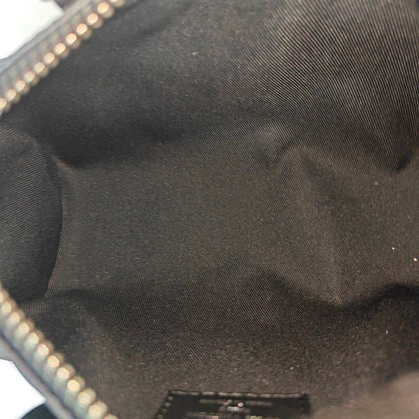 KEEPALL Mini Monogram Coated Canvas Black