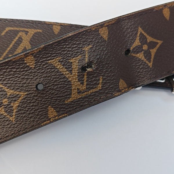 Coated Canvas Belt Brown