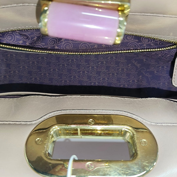 ISABELLA ROSSELINI Leather Beige