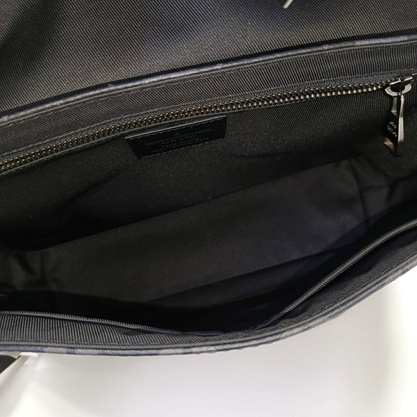 VOYAGER PM Monogram Coated Canvas Black