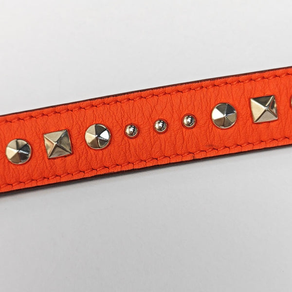 Leather Belt Orange