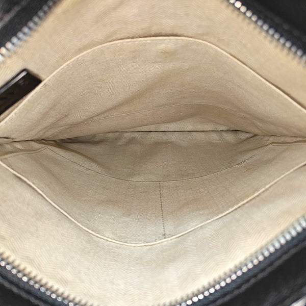 Calfskin Shoulder Bag Black