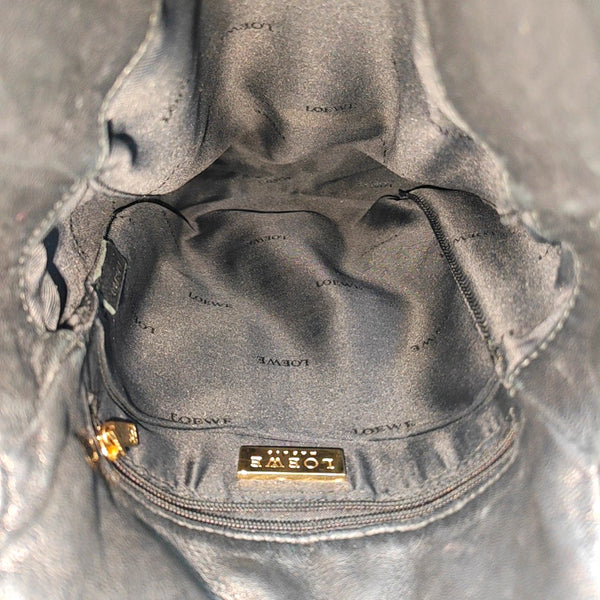 Calfskin Shoulder Bag Black