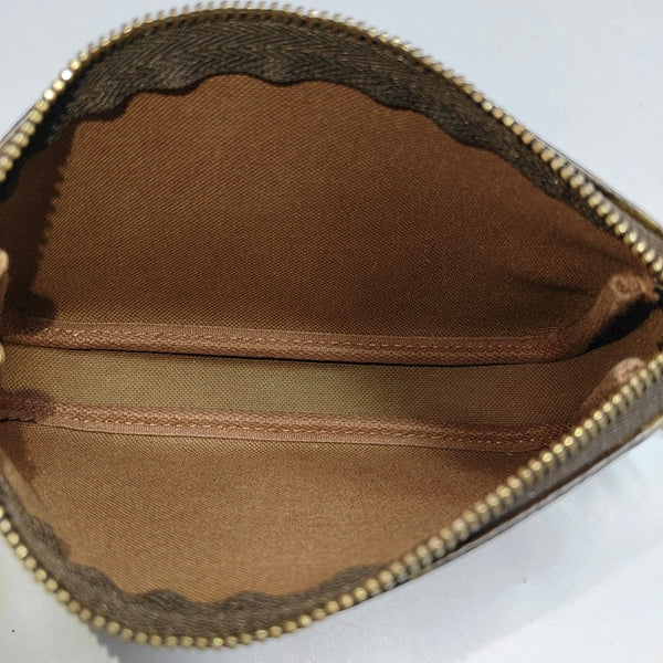 ACCESSOIRES Mini Monogram Coated Canvas Brown