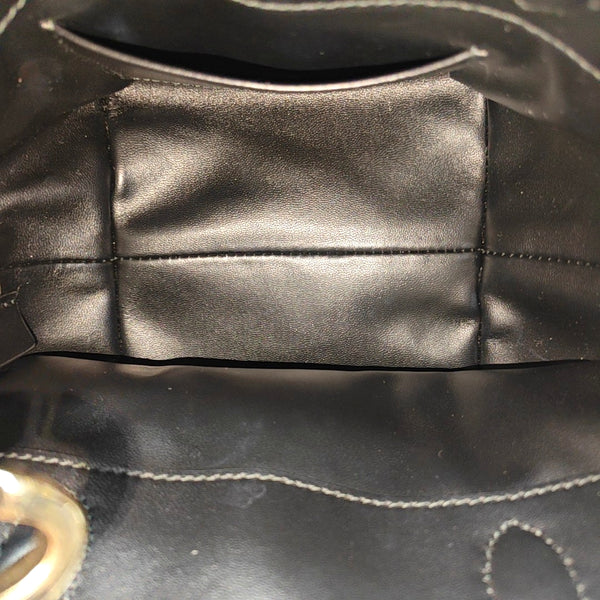 Toujours Nano Cannage Calfskin Black