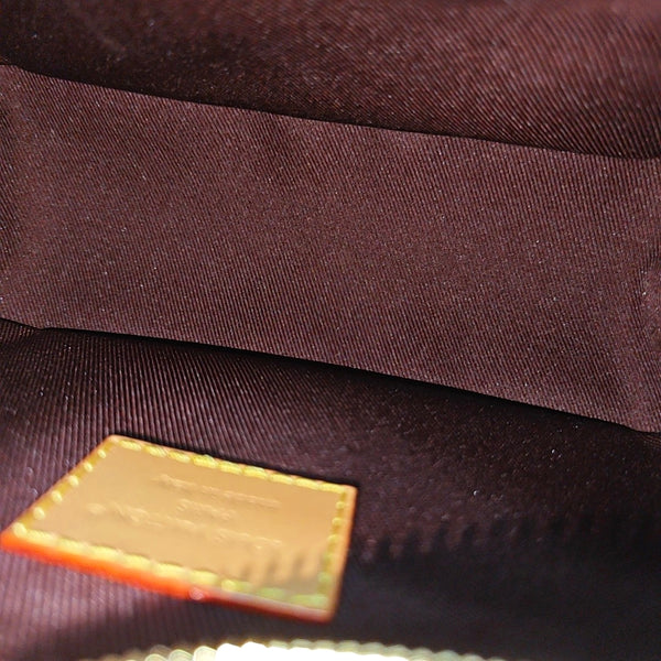 BOULOGNE Nano Monogram Coated Canvas Brown