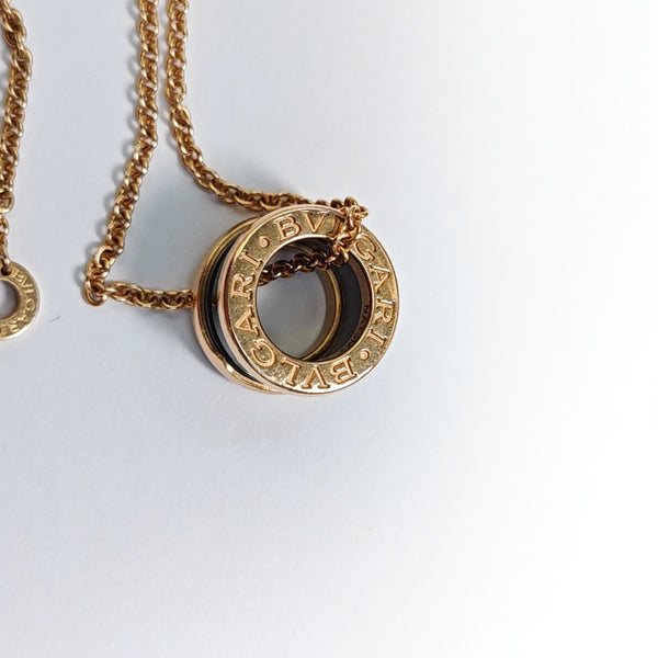 B.ZERO1 18k Rose Gold Necklace