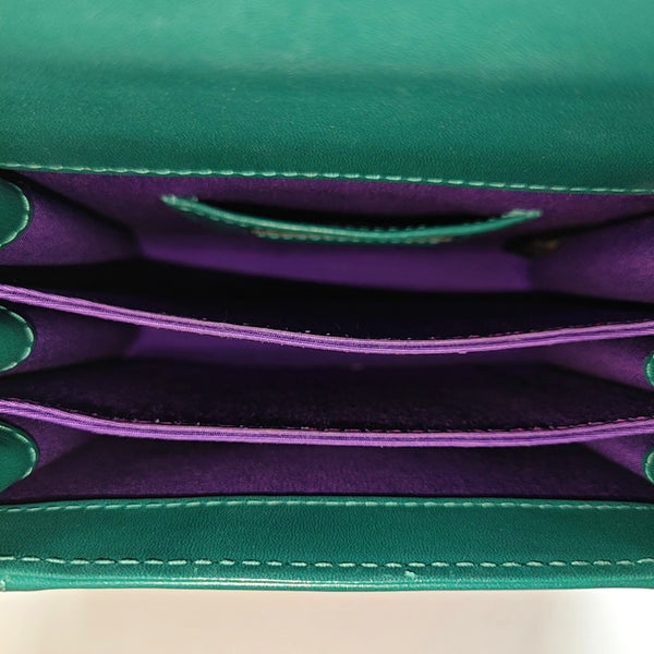SERPENTI FOREVER Small Calfskin Green