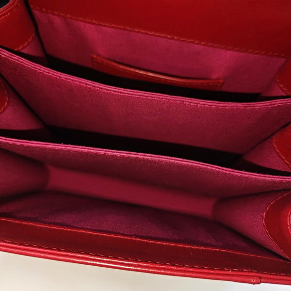 SERPENTI FOREVER Small Quilted Calfskin Red
