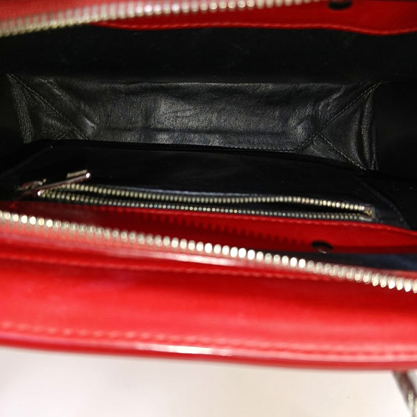 Calfskin Tote Bag Red