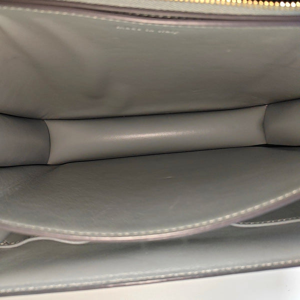 CLASSIC BOX Medium Calfskin Gray