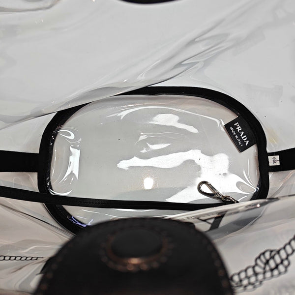 Special Material Top Handle Bag Clear