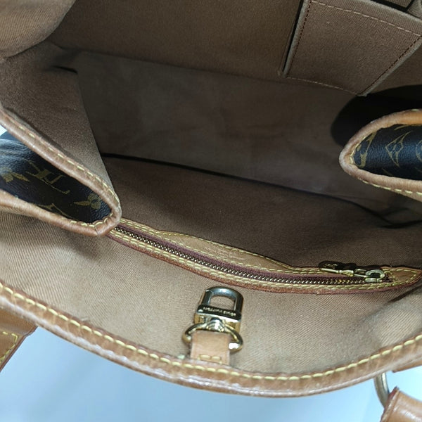 BATIGNOLLES MM Monogram Coated Canvas Brown