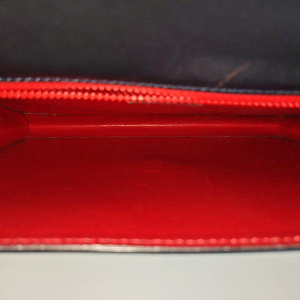 Calfskin Shoulder Bag Blue
