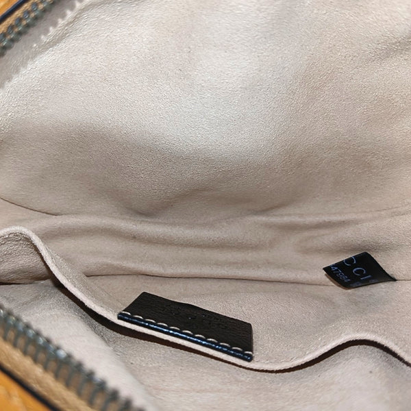 GG Marmont Super Mini Quilted Calfskin Brown