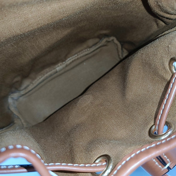 TRIOMPHE Mini Coated Canvas Brown