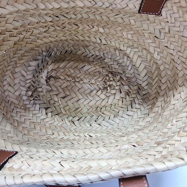 Basket Small Straw Beige