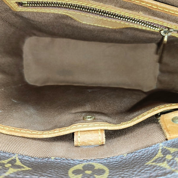 VINTAGE VAVIN PM Monogram Coated Canvas Brown