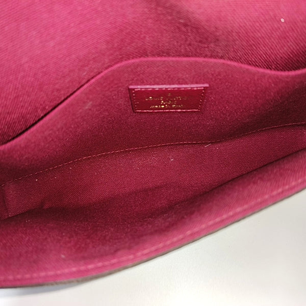 FÉLICIE Monogram Coated Canvas Brown