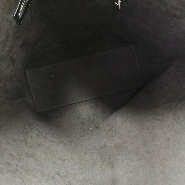 Calfskin Tote Bag Large Black