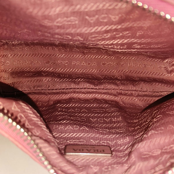 Authenticated pre-owned Re-Edition2000 Mini Nylon Pink - Shoulder Bag at Looply
