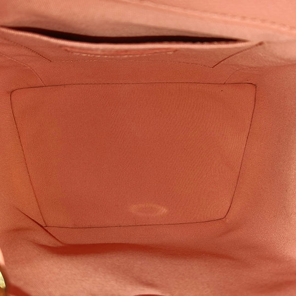 Quilted Grained Calfskin Backpack Small Pink