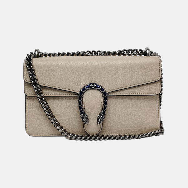 Dionysus Small Calfskin White