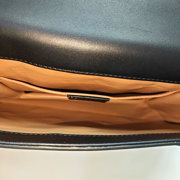 Queen Margaret Mini Calfskin Black