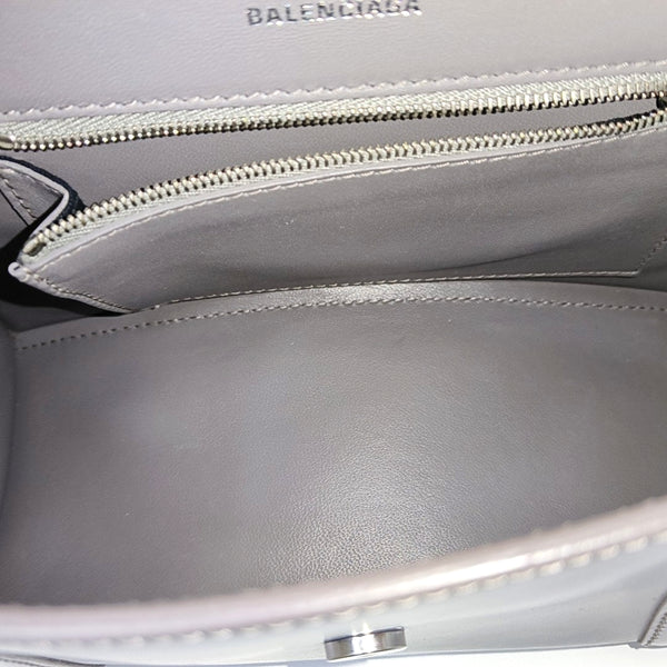 Hourglass S Calfskin Gray