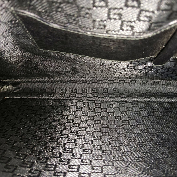 Calfskin Top Handle Bag Black