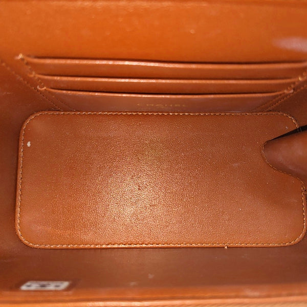 VANITY CASE Medium Quilted Grained Calfskin Brown