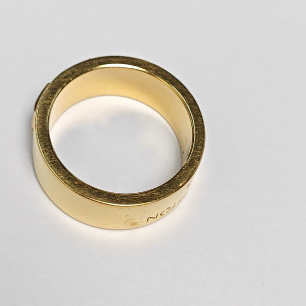 Metal Gold Ring EU 60
