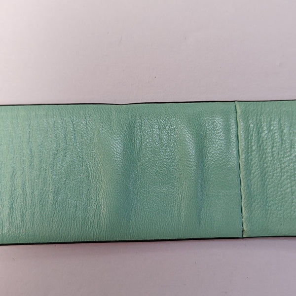 Leather Belt Green