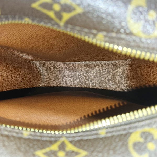BLOIS PM Monogram Coated Canvas Brown