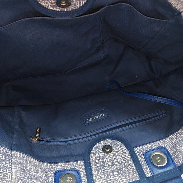 DEAUVILLE Large Wool Blue
